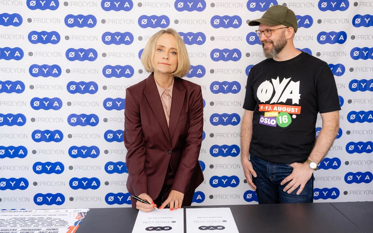 Øyafestivalen inngår sponsoravtale med Procyon