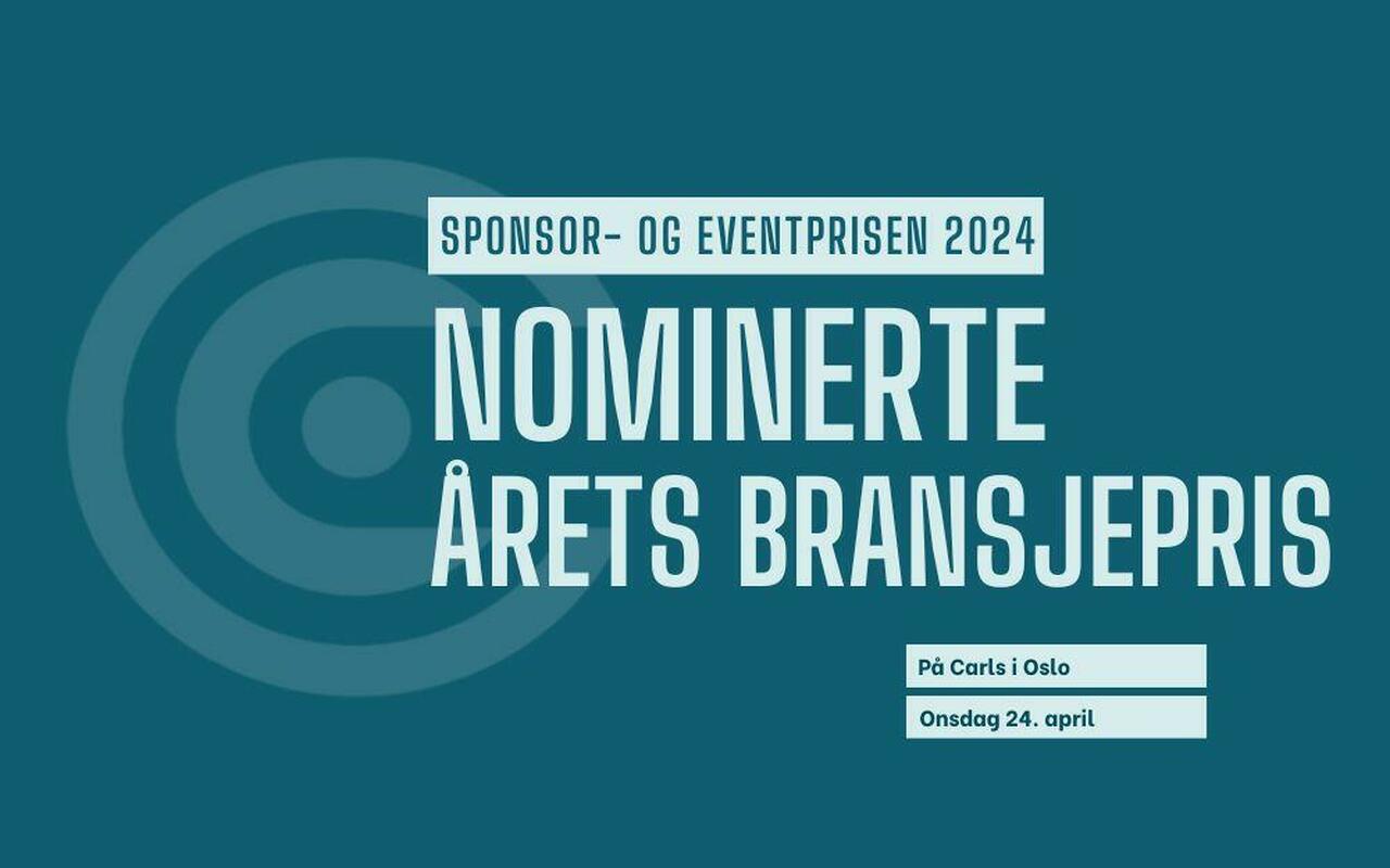 Nominasjoner til Årets Bransjepris 2024!