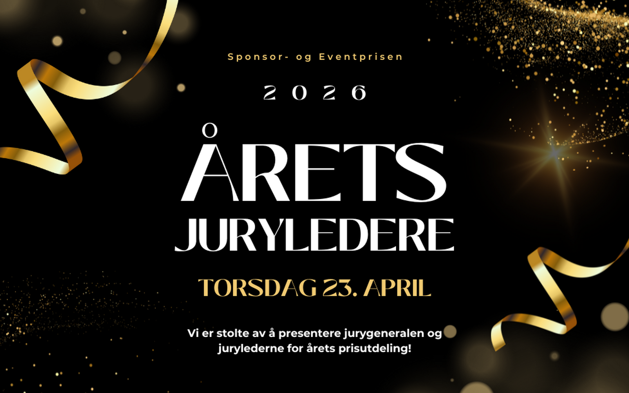 Disse leder juryarbeidet for Sponsor- og Eventprisen 2026