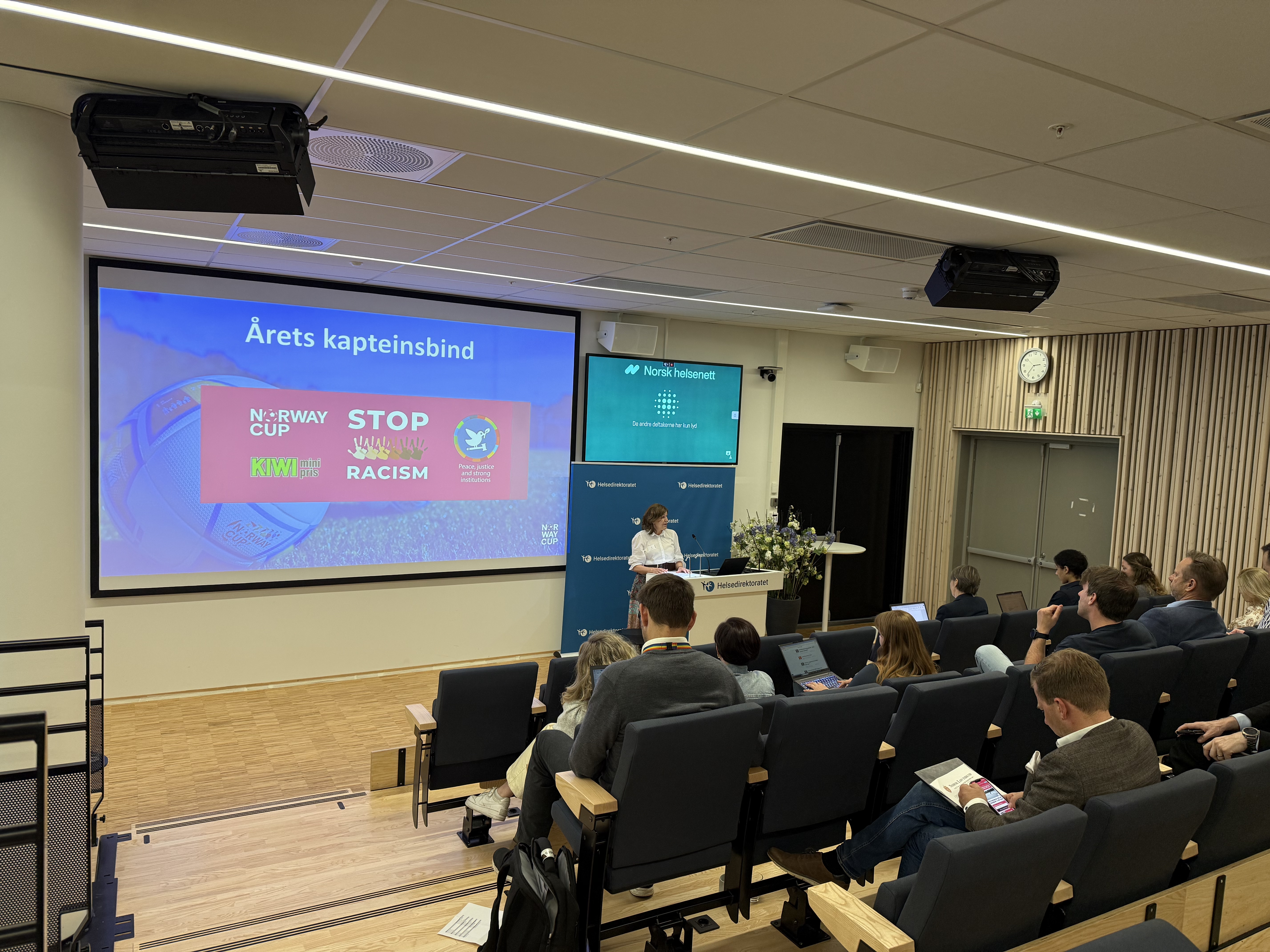 Tone Lien hos Helsedirektoratet