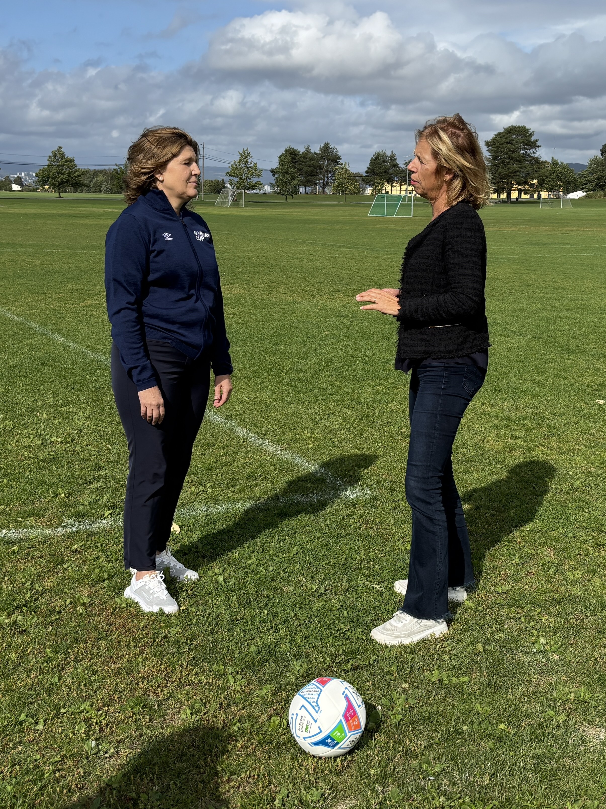 Tone Lien og Bodil Berggren